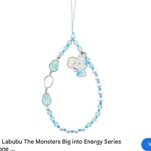 Labubu Big into energy phone charm
